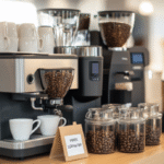 Commercial coffee machine